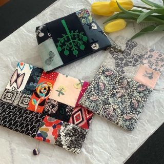 専用♡予約♡ぴよん様♡パッチ♡ペンケース♡ブックカバー♡計3点