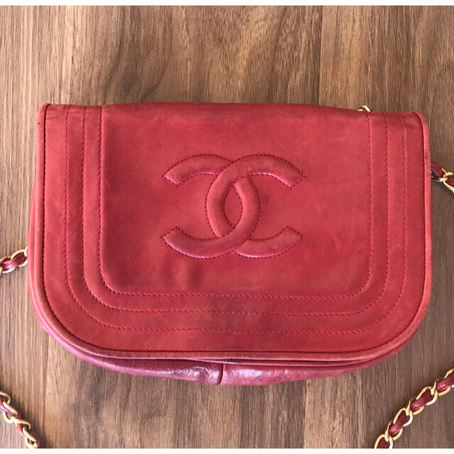 【:CHANEL】ココマーク　チェーンショルダー　21cmショルダーバッグ