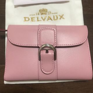 ドゥロワー(Drawer)のDELVAUX デルボー 2020ss折財布ピンク(財布)