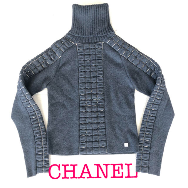 新春セール　新品　未使用　CHANEL シャネル　タートルネックセーター　ニット