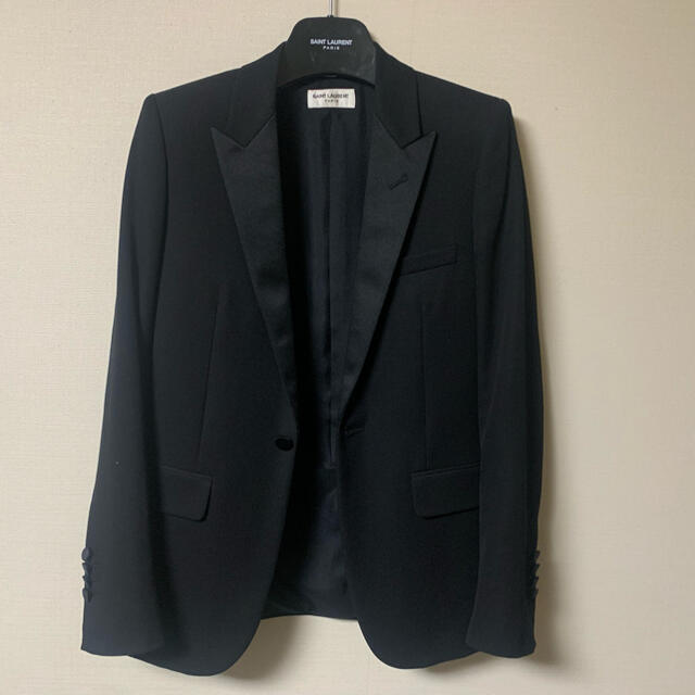 スモーキングジャケット サンローランシャツ付き SAINT LAURENT スモーキングジャケット サンローランシャツ付き SAINT LAURENT