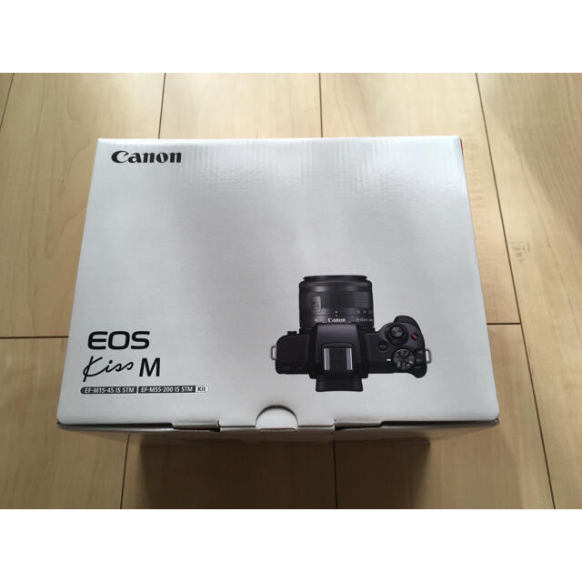 新品未使用 Canon キャノン EOS Kiss M ブラック