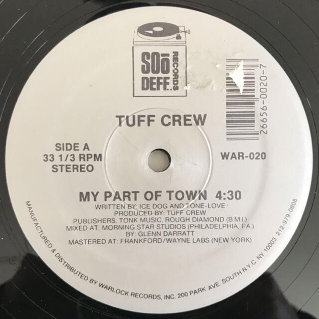 Tuff Crew - My Part Of Town