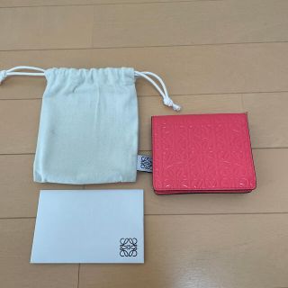 ロエベ(LOEWE)のロエベ　二つ折り財布　小銭分ジッパー型(財布)