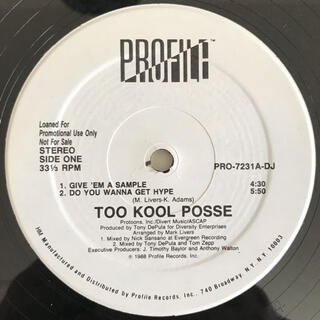 Too Kool Posse - Give 'Em A Sample ②(ヒップホップ/ラップ)