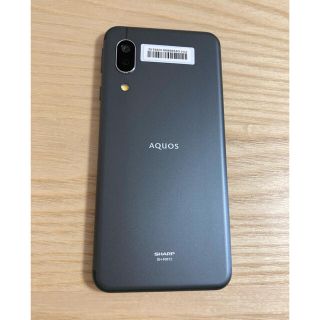 アクオス(AQUOS)のAQUOS sense3 lite  ブラック(スマートフォン本体)