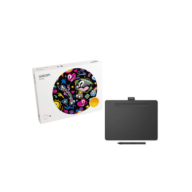 Wacom Intuos Medium ペンタブ　CTL-6100WL/K0 スマホ/家電/カメラのPC/タブレット(タブレット)の商品写真