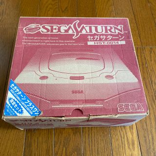 セガ(SEGA)のセガサターン白　本体・コントローラー・説明書付(家庭用ゲーム機本体)