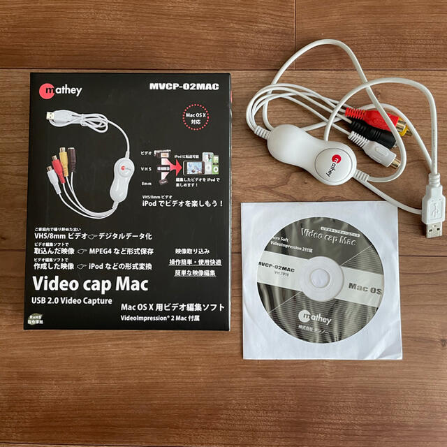 USB ビデオキャプチャ for Mac スマホ/家電/カメラのPC/タブレット(PC周辺機器)の商品写真