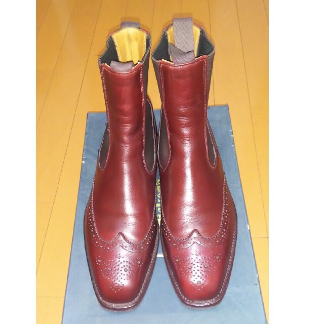 美品 Tricker's サイドゴアブーツ M7188