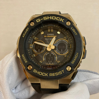ジーショック(G-SHOCK)のカシオ　CASIO G-SHOCK（G-ショック）  ゴールド(腕時計(アナログ))