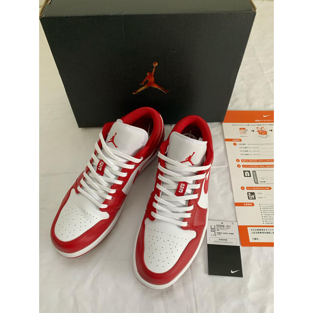 パーカーNIKE AIR JORDAN 1 LOW GYM RED ナイキ 28cm