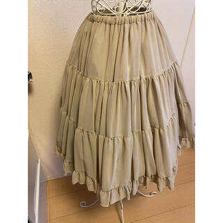 ヴィクトリアンメイデン(Victorian maiden)のボリュームシフォンペチコートスカート(ひざ丈スカート)