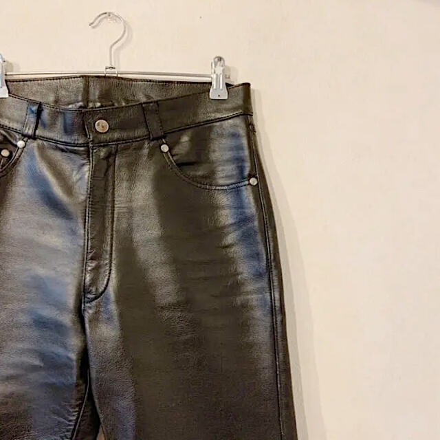 Vintage レザーパンツ ヴィンテージ 本革 ウエスタン d75gIUEjlS