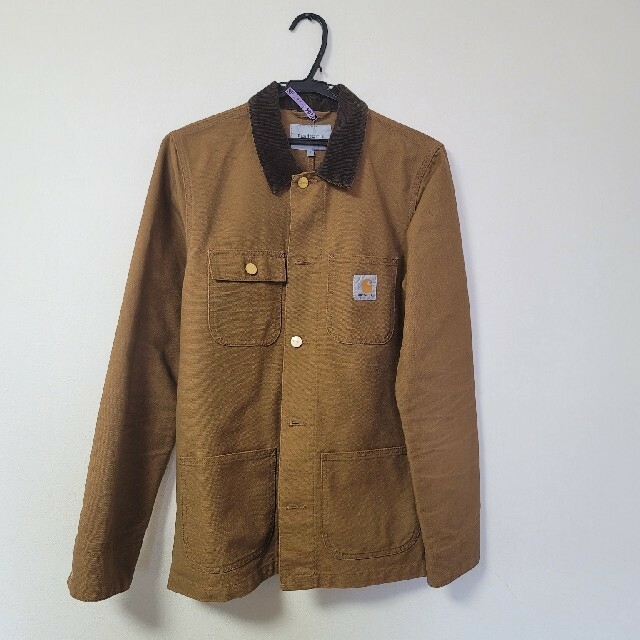 carhartt(カーハート)のCarhartt WIP ダック地 ワークジャケット ブラウン メンズのジャケット/アウター(その他)の商品写真