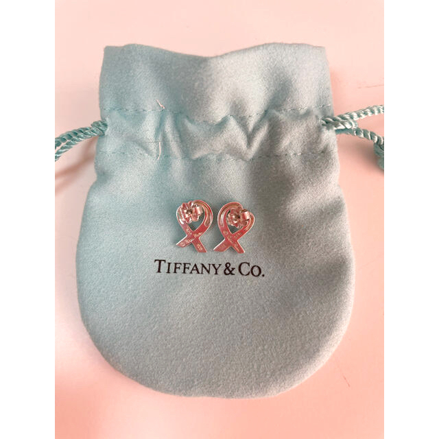 Tiffany & Co. - ティファニー 925 ラビングハート ピアス の通販 by