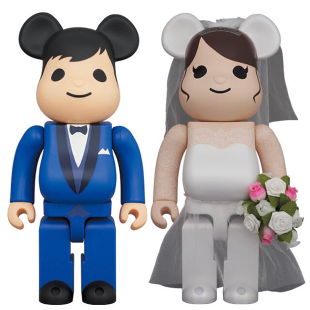 BE@RBRICK グリーティング結婚 4 PLUS 400％キャラクターグッズ