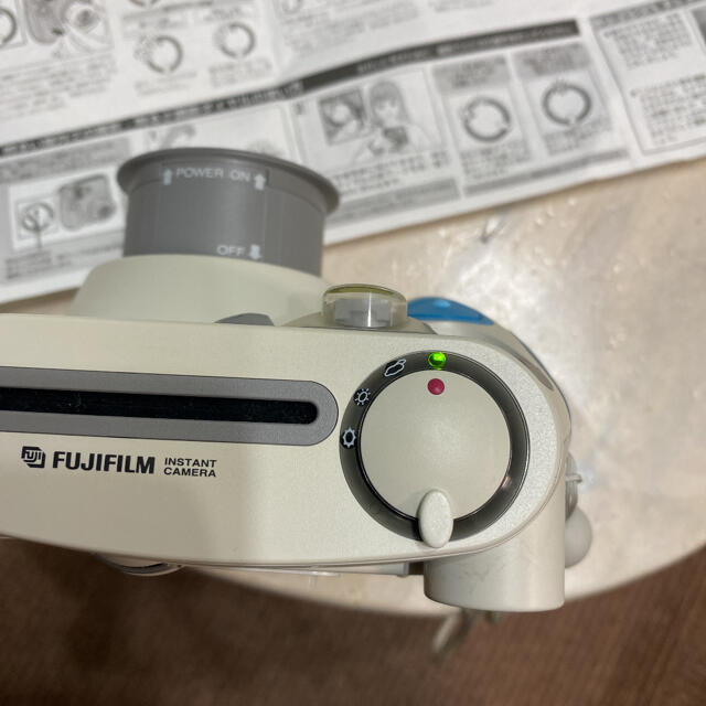 富士フイルム(フジフイルム)のチェキ　ポップ　FUJI FILM INSTAX MINI7 ブルー スマホ/家電/カメラのカメラ(フィルムカメラ)の商品写真