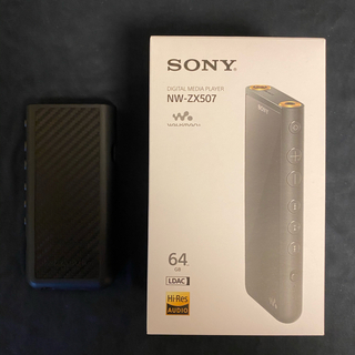 ソニー(SONY)のSONY ZX507 ブラック 美品(ポータブルプレーヤー)