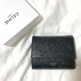 セリーヌ(celine)のCELINE セリーヌ スモール トリフォールドウォレット 財布 トリオンフ(財布)