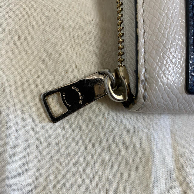 COACH(コーチ)の【値下げ中！】coach 長財布　バイカラー メンズのファッション小物(長財布)の商品写真