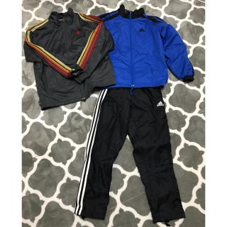 アディダス(adidas)の子供用サッカー練習着3点セット(その他)