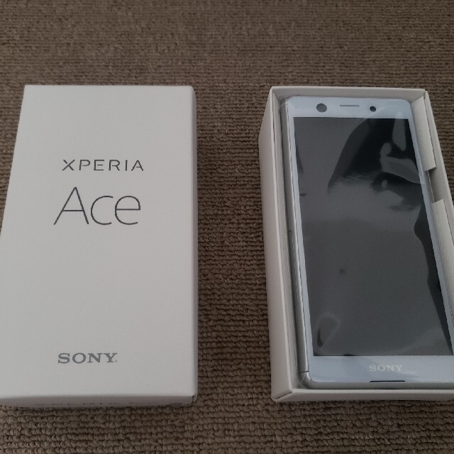 スマホ/家電/カメラ【週末価格】Xperia Ace whiteエクスペリア エース 白 新品未使用