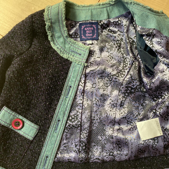 ANNA SUI mini(アナスイミニ)のアナスイミニ　ジャケット キッズ/ベビー/マタニティのキッズ服女の子用(90cm~)(ドレス/フォーマル)の商品写真