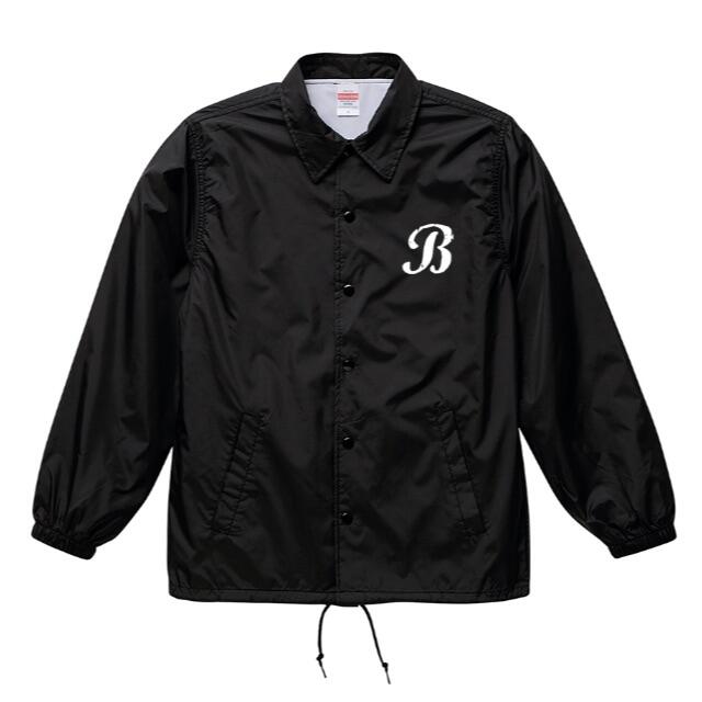 ☆新品☆Bロゴ COACH jacket コーチジャケット黒 - ナイロンジャケット