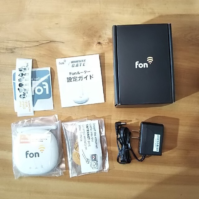 Fonルーター Fonera mini（フォネラ ミニ）Fon2412J スマホ/家電/カメラのPC/タブレット(PC周辺機器)の商品写真