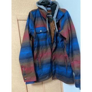 バートン(BURTON)のBURTON（バートン）青チェックスノーボードウェア(ウエア/装備)