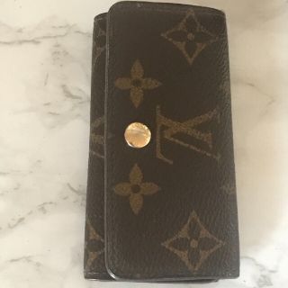 ルイヴィトン(LOUIS VUITTON)のルイヴィトン キーケース4連　モノグラム(キーケース)