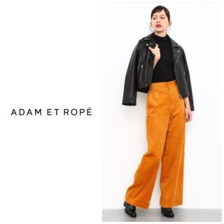 アダムエロぺ(Adam et Rope')のアダムエロペ　ワイドコールパンツ　コーデュロイ　ワイドパンツ(カジュアルパンツ)