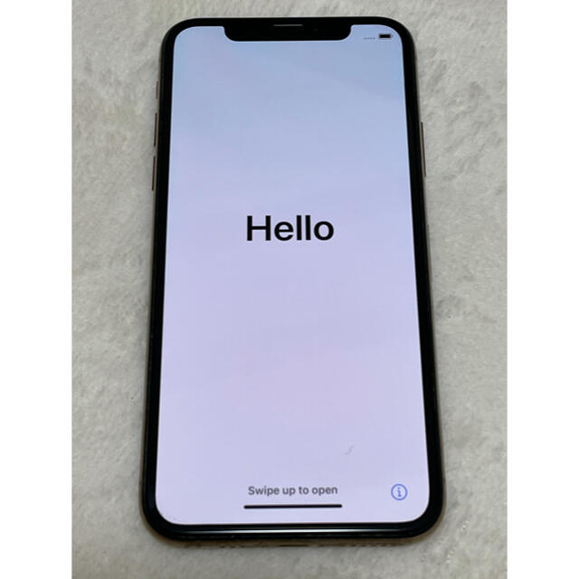 iPhone Xs Gold 256 GB Softbank simロック解除