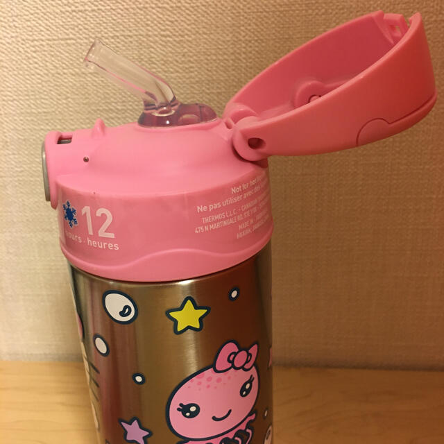 THERMOS(サーモス)の廃番柄、未使用新品❤️サーモス ストローボトル ストローマグ  ハローキティ キッズ/ベビー/マタニティの授乳/お食事用品(水筒)の商品写真