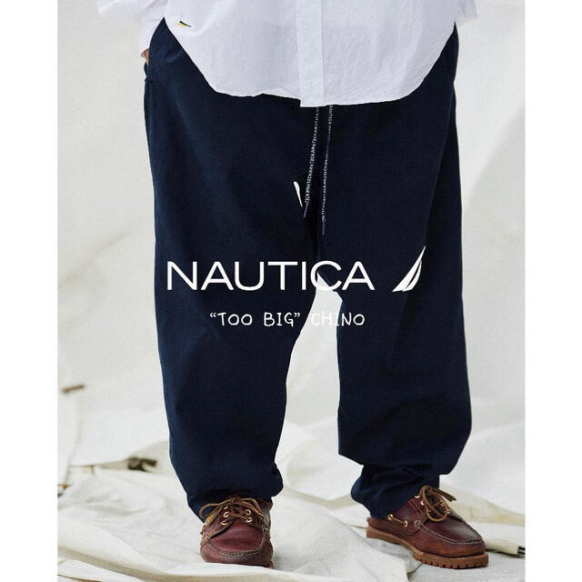 1LDK SELECT - NAUTICA “ TOO BIG ” CHINO PANTS 長谷川昭雄監修 1LDK SELECT - NAUTICA “ TOO BIG ” CHINO PANTS 長谷川昭雄監修