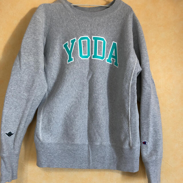 beams 別注champion STARWARS スウェット　YODAサイズＬ | フリマアプリ ラクマ