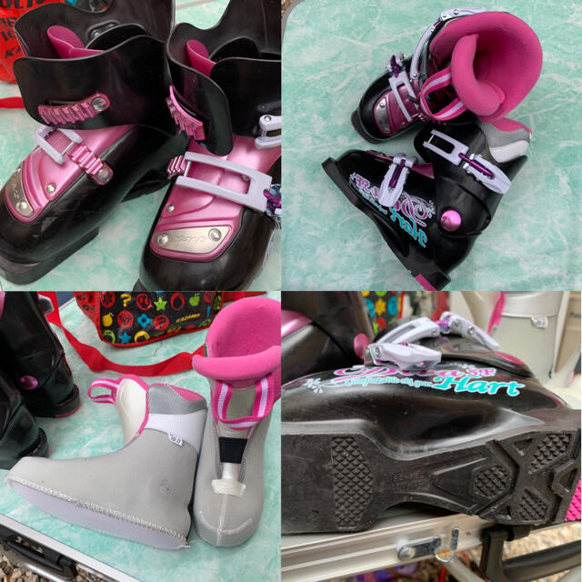 子供用 スキー板 /スキーブーツ/ストック スポーツ/アウトドアのスキー(板)の商品写真