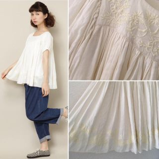 チャイルドウーマン(CHILD WOMAN)の美品♡CHILD WOMANパフブラウス(シャツ/ブラウス(半袖/袖なし))