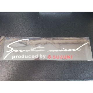 スズキ(スズキ)のスズキ SUZUKI ステッカー【新品・送料無料】ホワイト(その他)