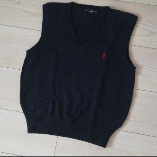 ラルフローレン(Ralph Lauren)の◼️専用です◼️RALPH LAUREN◼️ラルフローレン紺のベスト/120◼️(ニット)