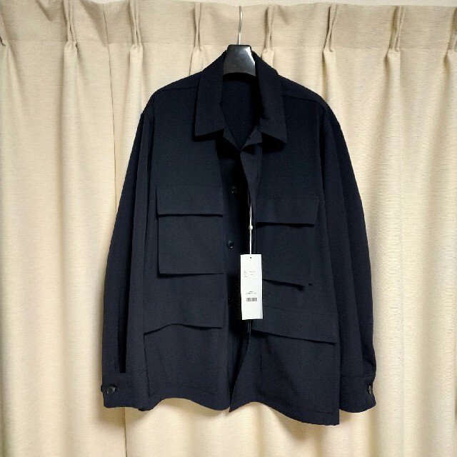 COMOLI(コモリ)の21ss comoli ウールギャバ B.D.U JACKET サイズ2 デニム メンズのジャケット/アウター(ミリタリージャケット)の商品写真