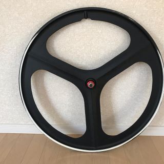 FUN 3バトンホイール フロントホイール クリンチャー ピスト 700cの