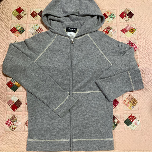 CHANEL - シャネル カシミアパーカーの通販 by チョロン's shop