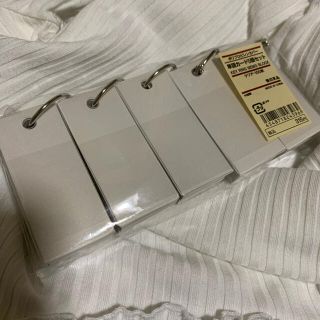 ムジルシリョウヒン(MUJI (無印良品))の無印良品　単語カード5個セット(ノート/メモ帳/ふせん)