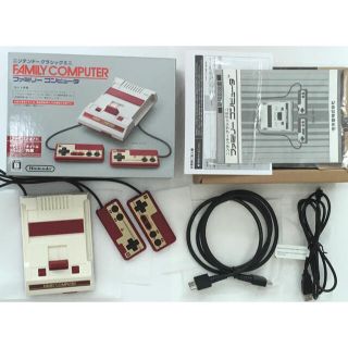 ニンテンドウ(任天堂)の【中古・動作確認済】 ニンテンドークラシックミニ ファミリーコンピュータ(家庭用ゲーム機本体)