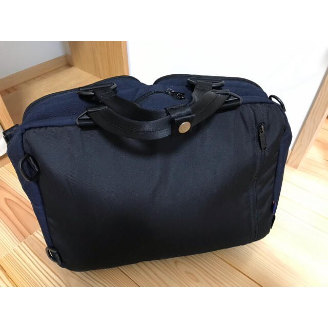 送料無料used品　MICHAEL LINNELL 3WAYバッグ NAVY メンズのバッグ(ビジネスバッグ)の商品写真