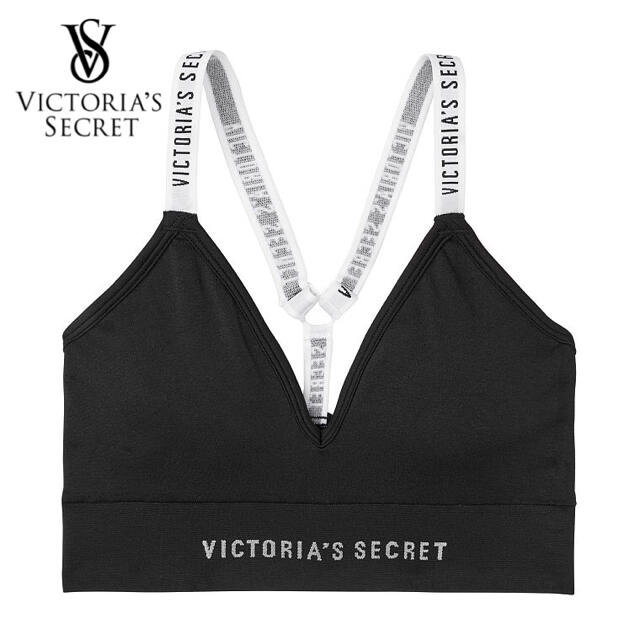 Victoria's Secret(ヴィクトリアズシークレット)のブラレット♡ブラックロゴ レディースの下着/アンダーウェア(ブラ)の商品写真