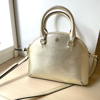 トリーバーチ(Tory Burch)の最終値下げ! トリーバーチ 2way ショルダーバッグ ゴールド ストラップ付(ショルダーバッグ)