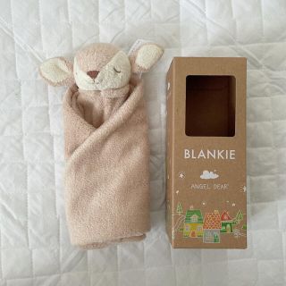 プティマイン(petit main)の美品♡ ANGEL DEAR エンジェル ディア Blankie ブランキー(おくるみ/ブランケット)